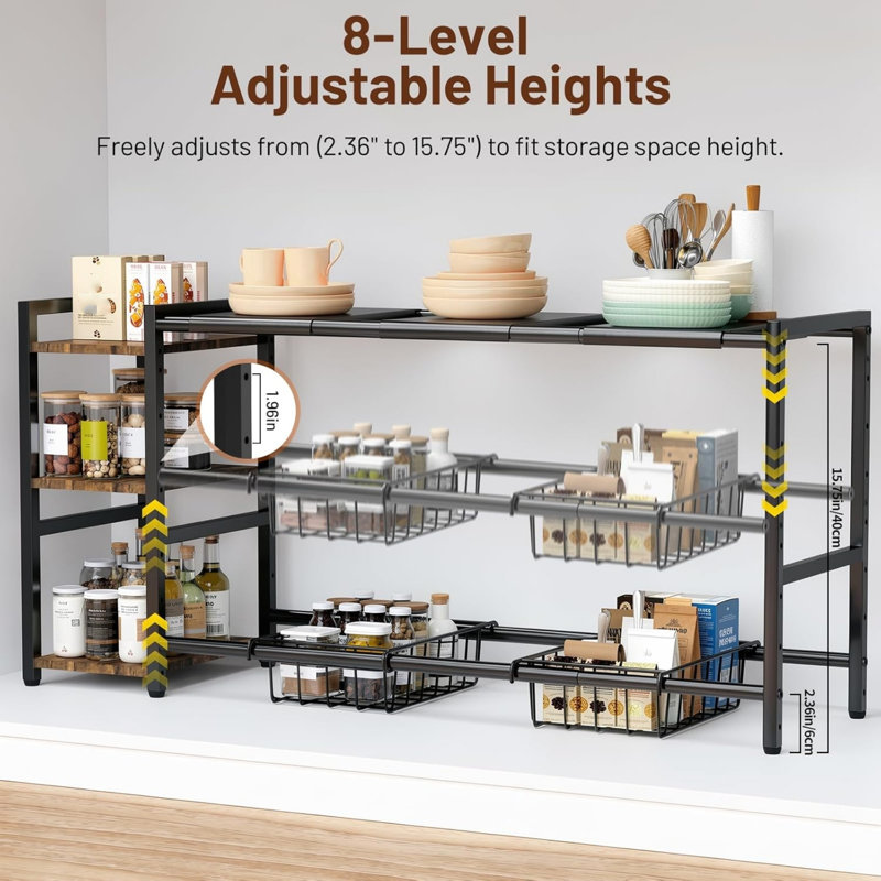 Steel Under Sink Organiser