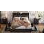 Cadre de lit double avec tête de lit ergonomique, cadre de lit plateforme double avec prises et chargeur, cadre de lit double avec tablette de rangement, cadre de lit double, silencieux, pas de sommier tapissier nécessaire-799650381-799650386