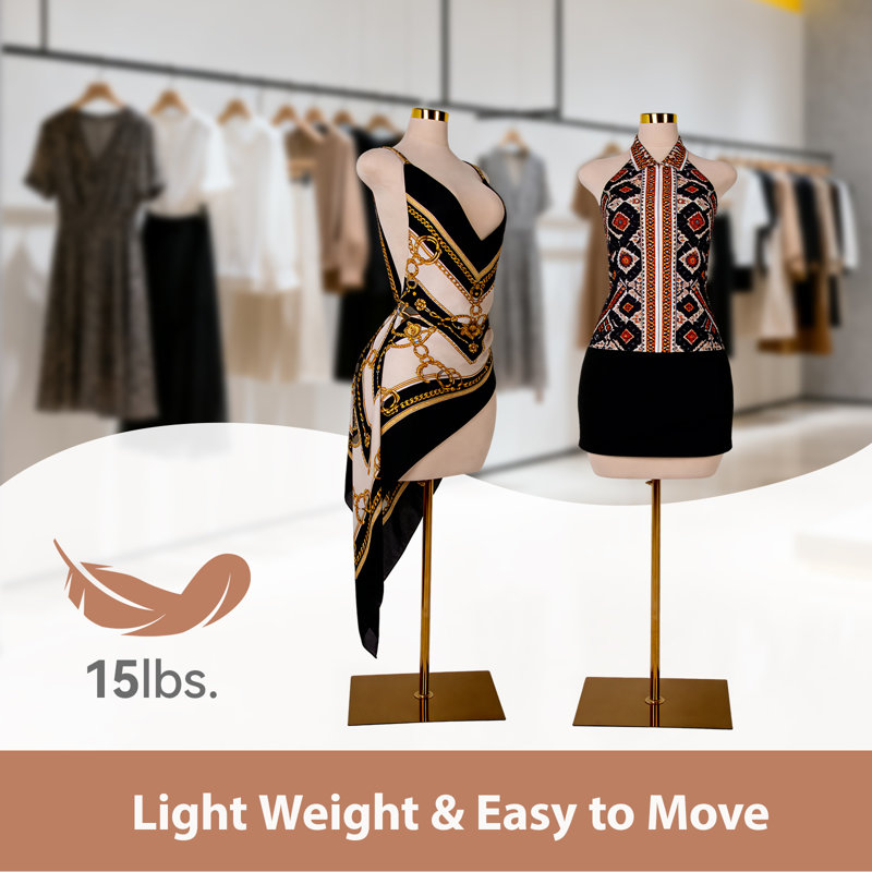 Mannequin femme beige Kinfant