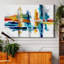 Besik Captive Color III - reproduction d'art sur toile tendue-387618582