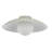 Olivia 1 Light Flush Mount - Matte Beige