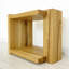 Jullian 55cm W Solid Wood Bedside Table