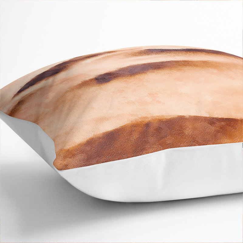 Sand Dune Ripples Scatter Cushion, 40cm H x 40cm W x 15cm D, White