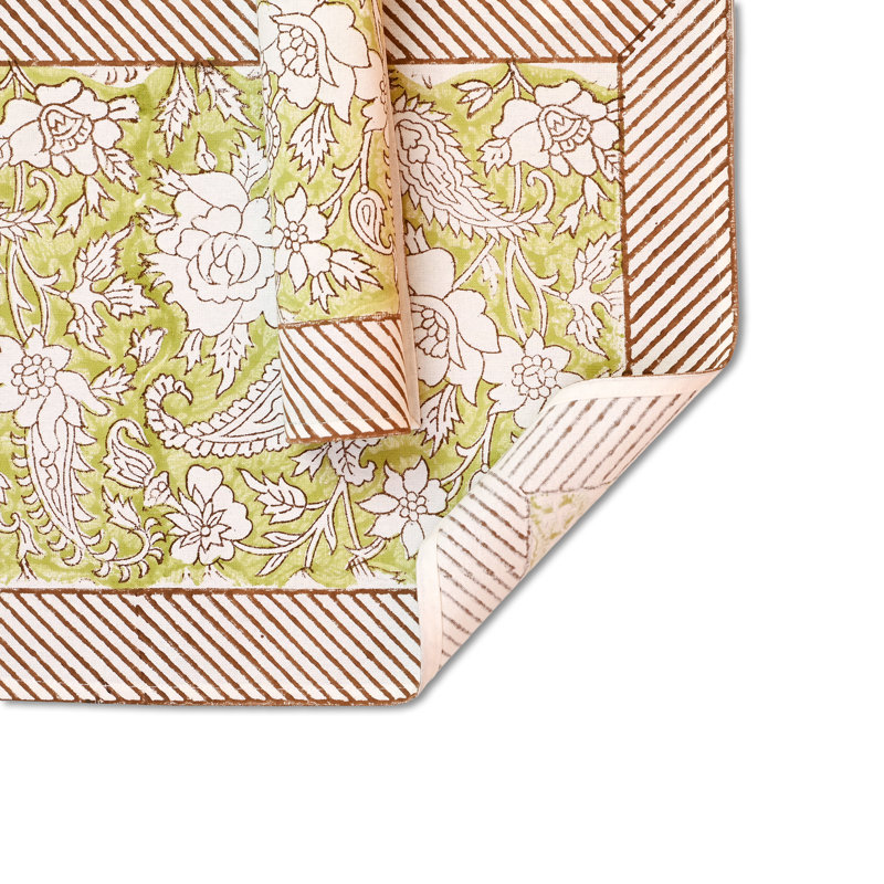 Ensemble de 4 napperons en coton Markum