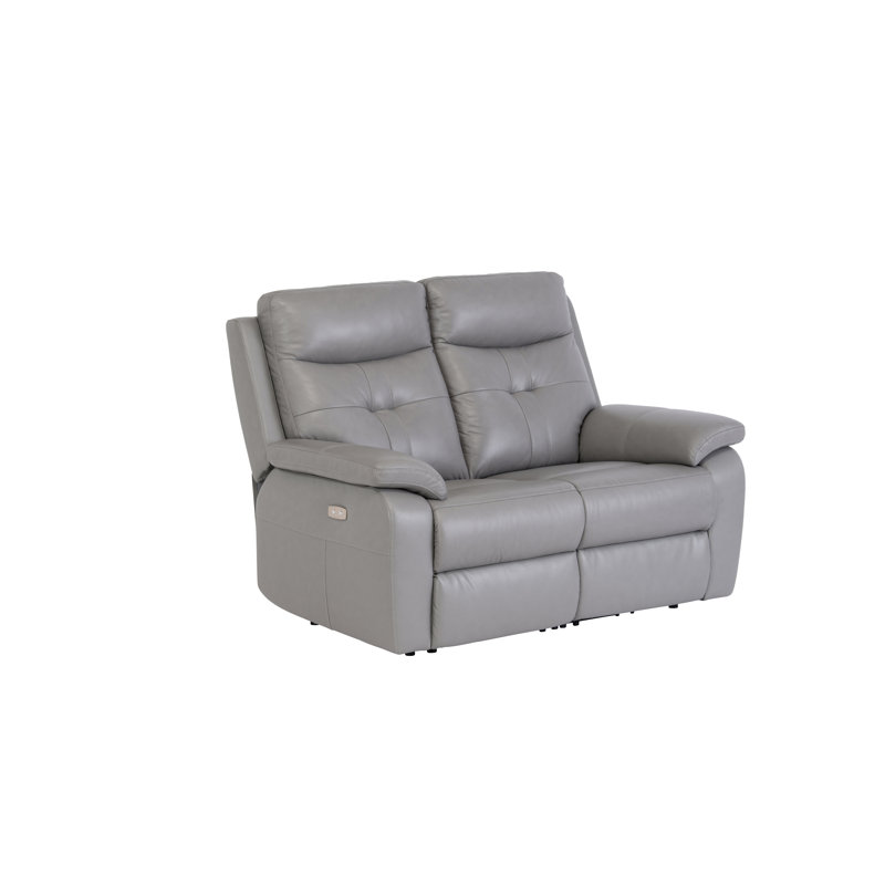 Dmario 2 Seater Electric Reclining Sofa, Grey