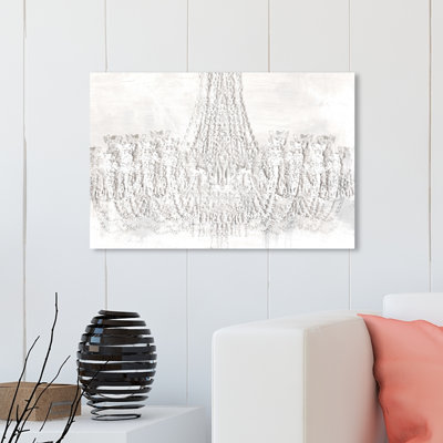 «Decadent Soiree on Chandelier», reproduction d'impression sur toile