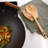 Joyce Chen Burnished Bamboo Mixing Spoon, 12-inch