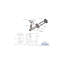Surface Mount Handrail Bracket with Round Rose and Curved Plate-70705598