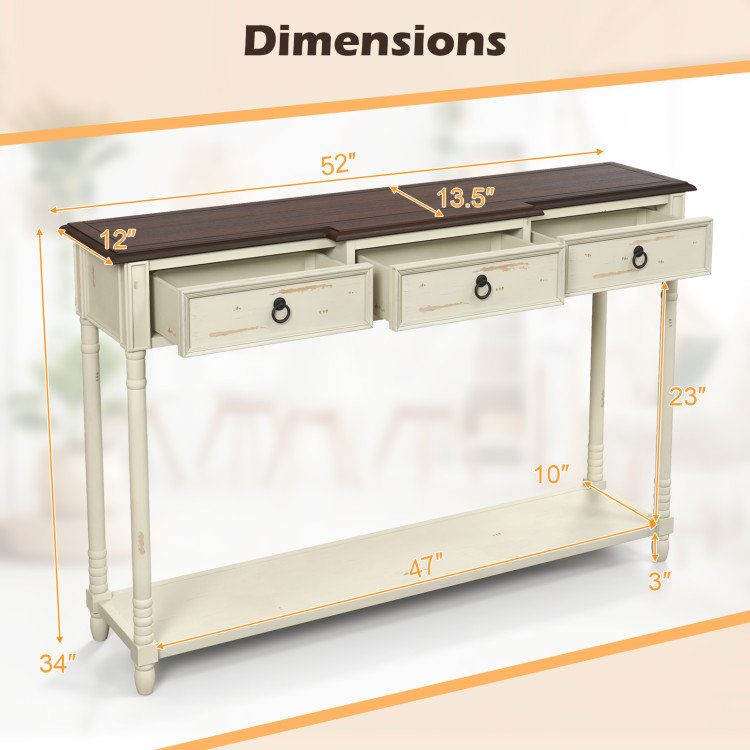 Console de 52 po Blatce