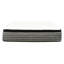 Premium 14" Full Size Super Plush Gel Memory Foam Pocket Coil Hybrid Mattress for Comfort Sleep, White/Grey