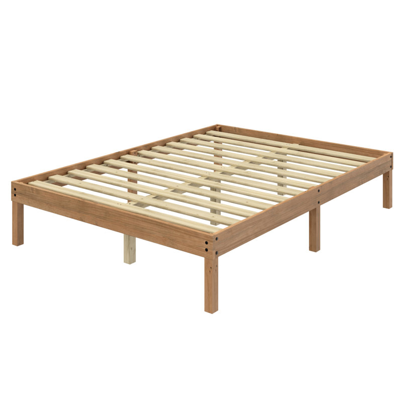 Wood Frame Bed Wallice | Winston Porter, Queen