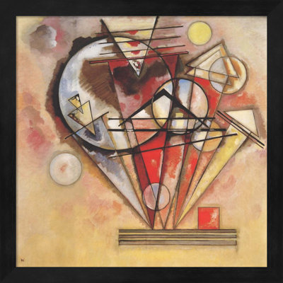 " On Points, 1928 " by Wassily Kandinsky