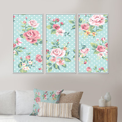 3 pièces, reproduction d'art sur toile
