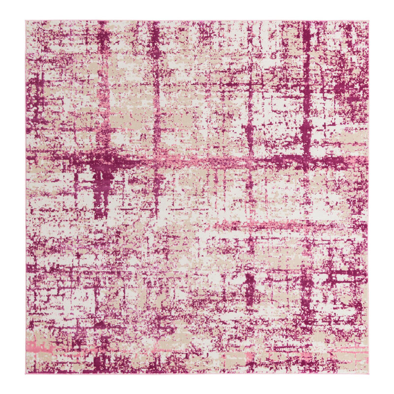 Teydgha Jill Zarin Lexington Avenue Uptown Rug, Square 7'10"