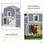 Maison pour animaux en bois, grand poulailler
