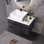 Meuble-lavabo flottant avec lavabo