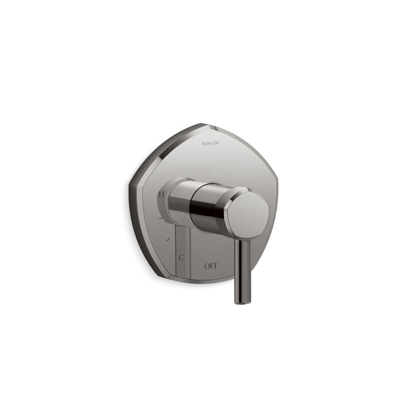Occasion Rite-Temp Pressure-Balancing Valve Trim with Lever Handle, Titanium