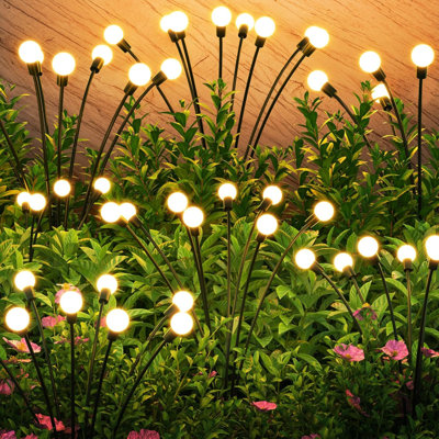 Guirlande de lumières sphériques solaires 3 po