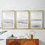 «Gentle Tides I», impression encadrée sur mesure de qualité supérieure mate - 3 pièces-262513158-262513160