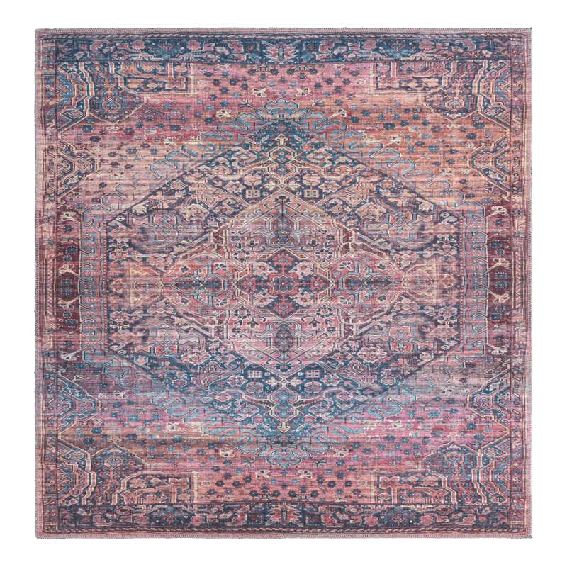 Tapis Maahru Rugs.com, Carré 5 pi 3 po x 5 pi 3 po