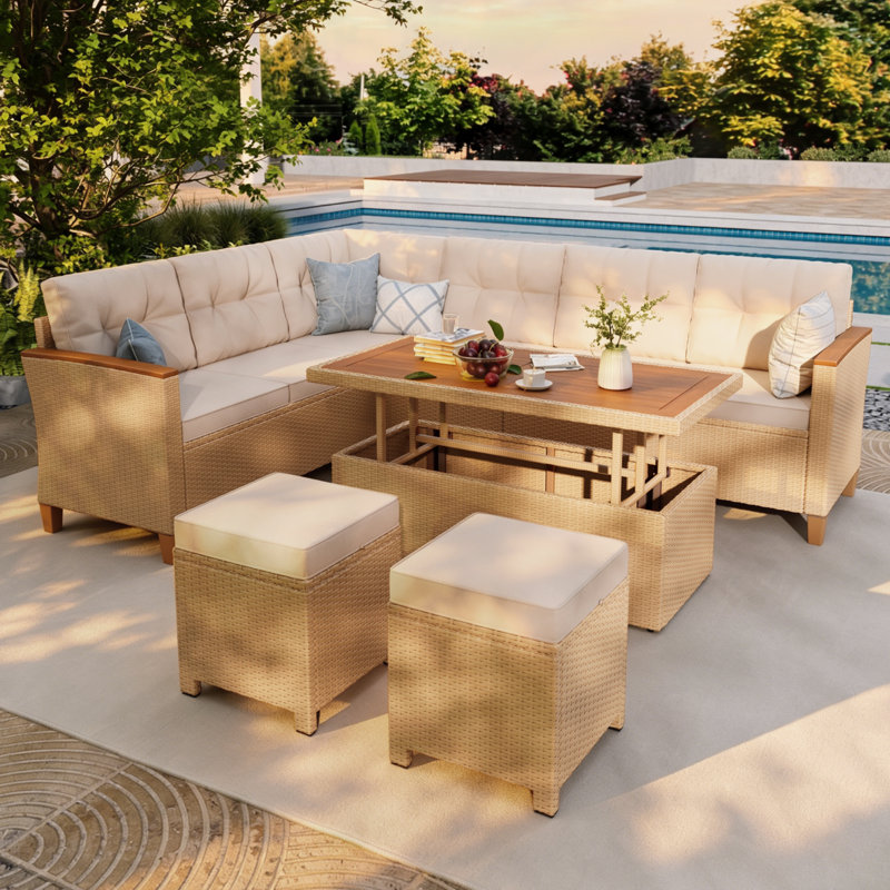 Wicker Conversation Set