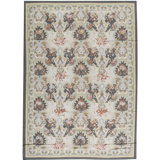 Hand-Knotted High-Quality Green and Green Area Rug
