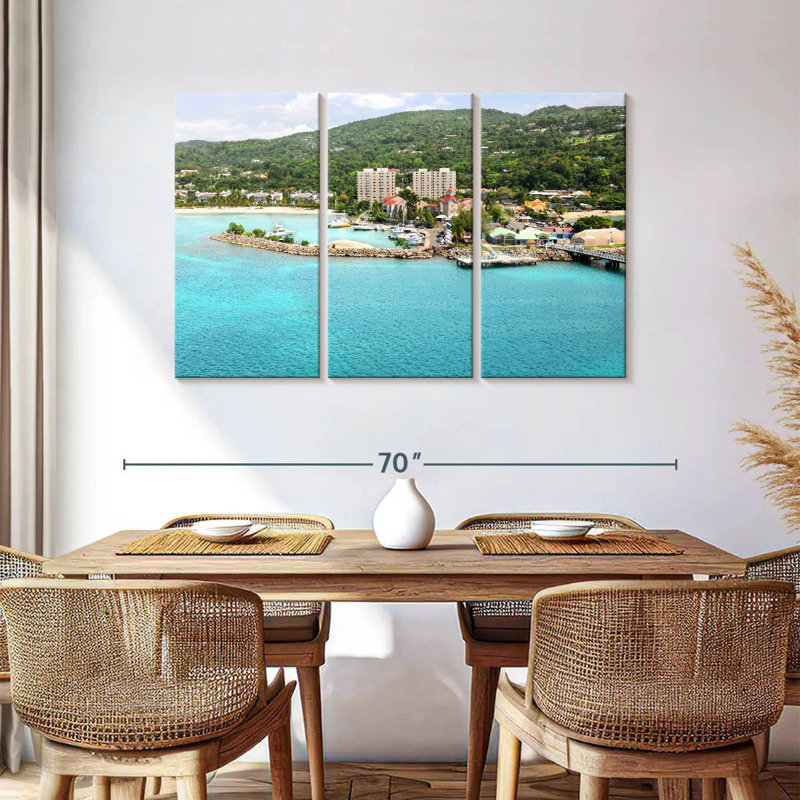 Gillard Jamaica's Ocho Rios, 36" H x 57" W
