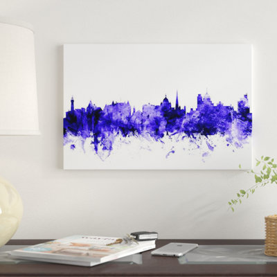 « victoria, canada horizon » par michael tompsett, reproduction d’impression sur toile tendue