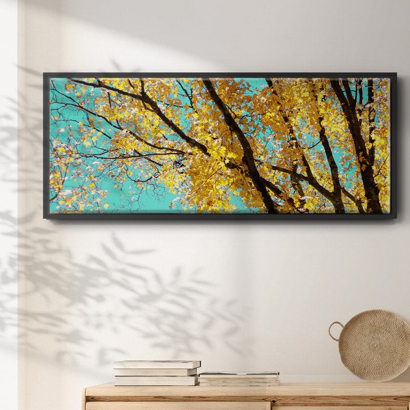 Tapisserie d'automne IV - toile encadrée, H 20 po x l 50 po
