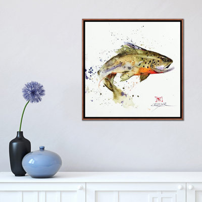 " Jumping Trout Good " by Dean Crouser
