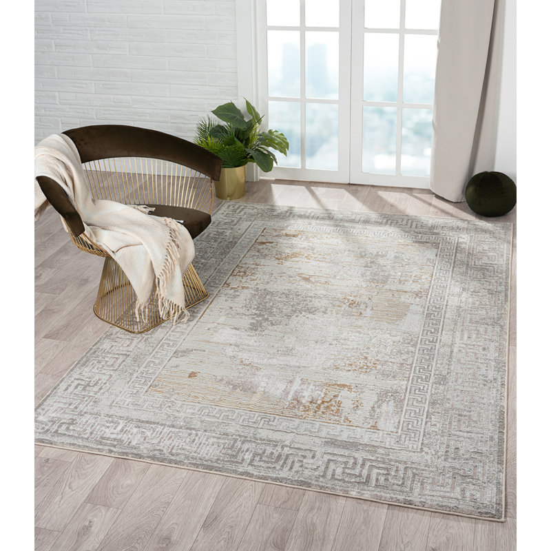 Tapis tissé à la machine Intese, Rectangle 5 pi 3 po x 7 pi 7 po