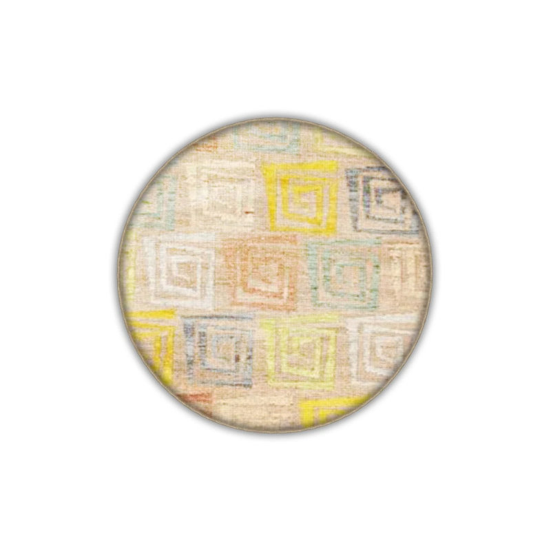 Multicolored Mixed Geometric Patterned Creative Modern Decorative Carpet, Rectangle 5' x 9'11"