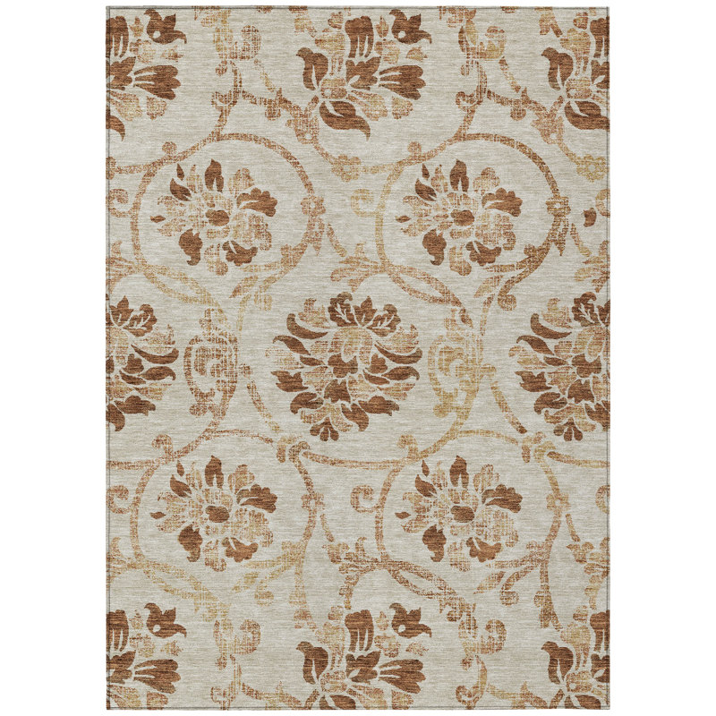 Stefanni Floral Indoor Rug, Rectangle 3' x 5'