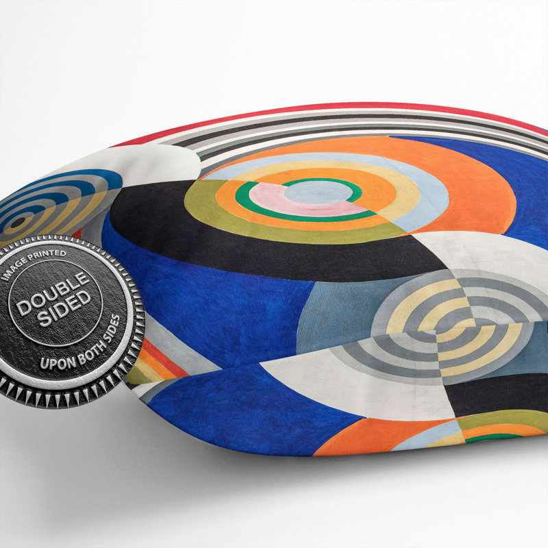 Rhythm Vol.2 Geometric Square Throw Cushion, 55cm H x 55cm W x 20cm D