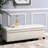With Abundant Storage, Pu Leather, 49.38 In. X 20.51 17.83 In., 33.35 Lb Leather Storage Chest ,-994915980