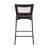 Scotty Upholstered Counter Stool with Metal Frame-1590686217