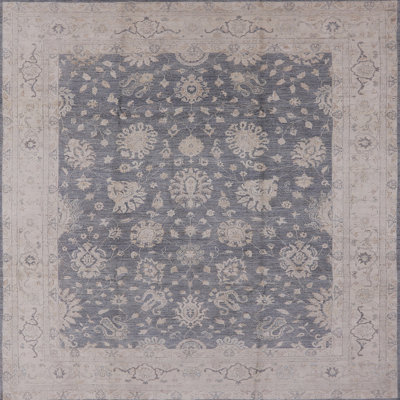 Tapis oriental noir / beige Krkur