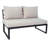 Ensemble de conversation pour patio avec repose-pieds-850023246