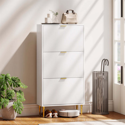 Flip Down Shoe Storage