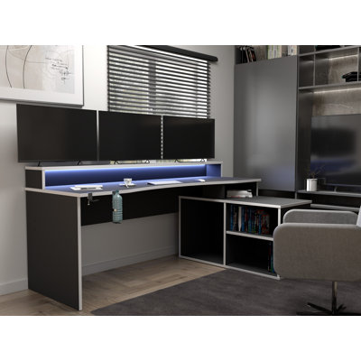 Aylla L-Shaped Executive Desk