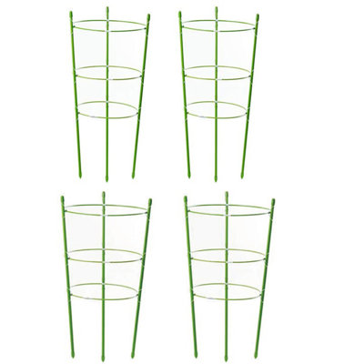 4 Pack Garden Plant Support Tomato Cage, Trellis for Climbing Plants, Plant Trellis Kits