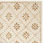 Tapis géométrique en laine et viscose noué à la main Mosaic-10494599