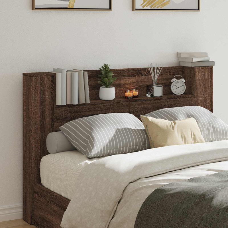Headboard, Brown Oak, European Kingsize (160 x 200 cm)