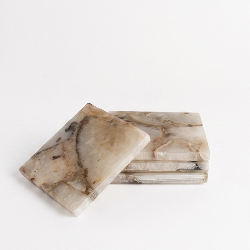 Sous-verre en agate