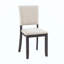 Ensemble de salle à manger rond avec 4 chaises rembourrées, ensemble de table à manger moderne pour 4, ensemble de table à manger rond de 5 pièces pour le salon, la cuisine