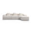 Canapés d'angle à compression, canapé modulaire moderne en velours côtelé beige pour la maison-1665140528