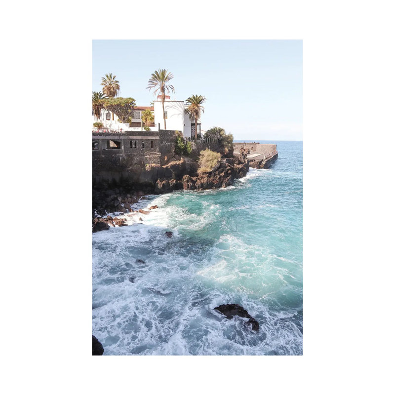 Tenerife Island View by Henrike Schenk - No Frame Gallery-Wrapped Canvas Giclée on Canvas, 66.04cm H x 45.72cm W