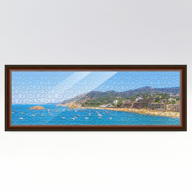Adekemi Silver Solid Wood Picture Frame, 16" W x 32" H