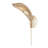 Century Palm 1-Light Wall Sconce - Country White
