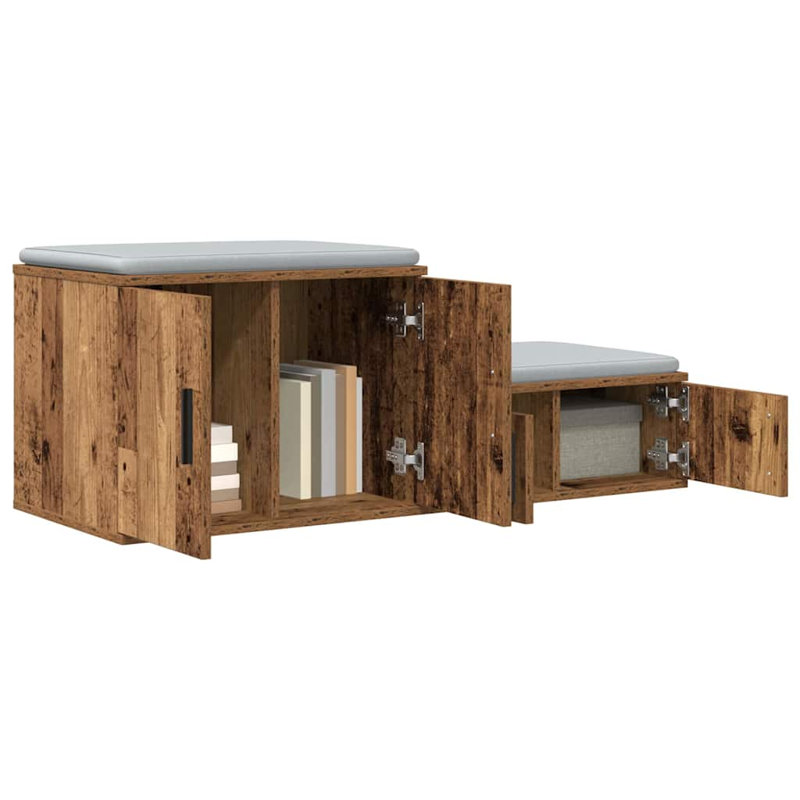 Storage Cabinet 103 X 41 X 40 Cm Engineered Wood, Old Wood